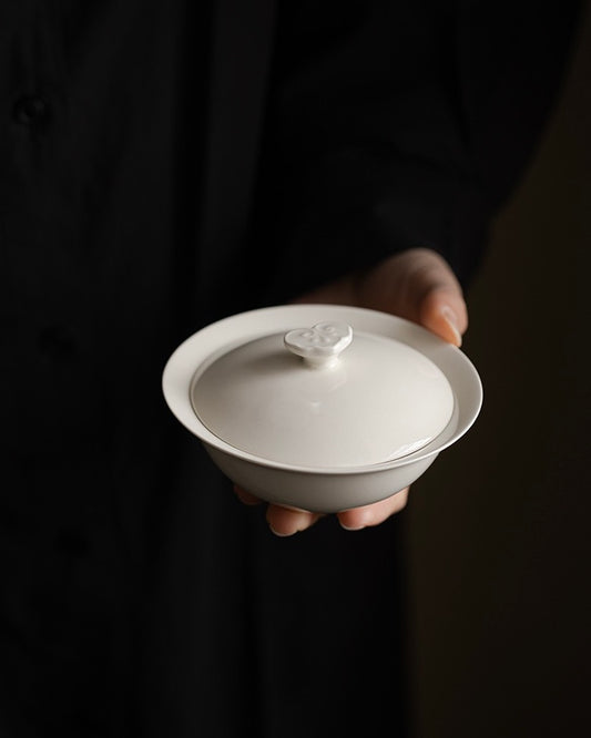 Grey Glaze Ceramic White Tea 120ml Gaiwan