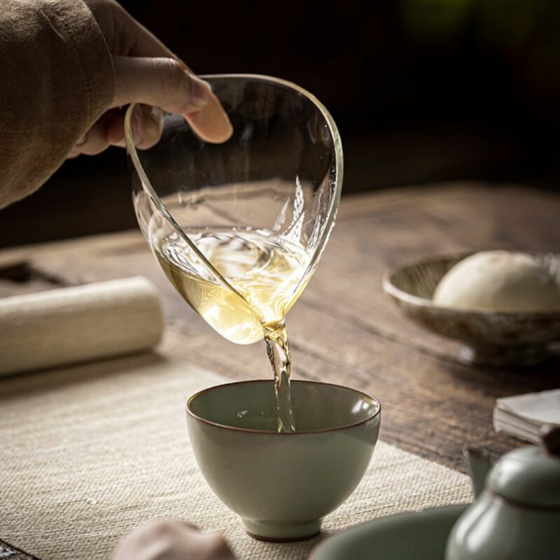 Simple Chic Thickened Glass Small Boat Fair Cup