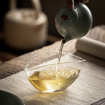 Simple Chic Thickened Glass Small Boat Fair Cup