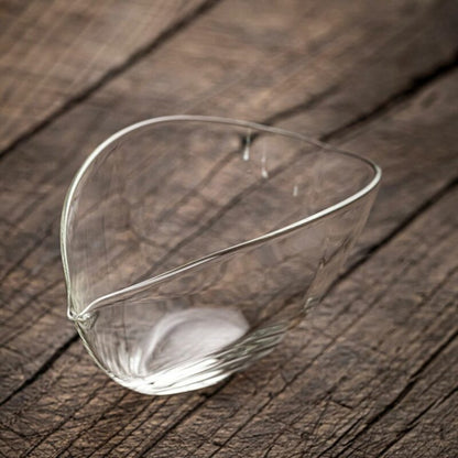 Simple Chic Thickened Glass Small Boat Fair Cup